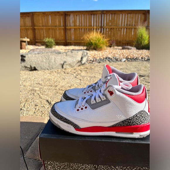 Sale 🔥🔥Jordan 3 fire red OG box 7y - Picture 2 of 6